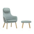 HAL Lounge Chair and Ottoman / Fabric